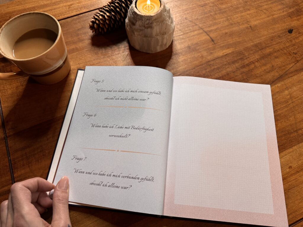 Journal Jahresjournal Reflexionsfragen Jahresende Verantwortung Lösungen Menschen Einsamkeit Liebe Bedürftigkeit Verbundenheit Enttäuschung Grenzen Vertrauen Lüge